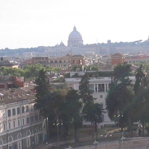 Ausblick auf Rom