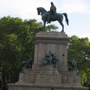 "Herr Garibaldi" auf dem Gianicolo