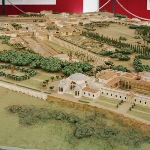 Hadriansvilla Modell