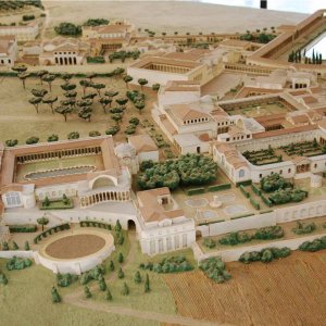Hadriansvilla Modell