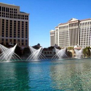 das Bellagio in Las Vegas