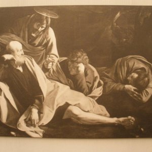 Caravaggio Christus am lberg