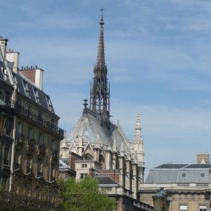 Blick auf die Sainte Chapelle