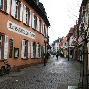 Ettlingen-Gasse in der Altstadt nahe dem Schloss