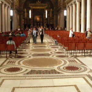 Cosmatenboden in Maria Maggiore