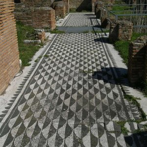 Ostia antica Haus von Bacchus und Ariane