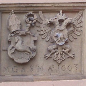 Auenministerium: Wappen Trier, Reichsabtei St. Maximin