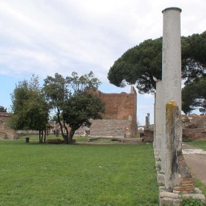 Forum in Ostia Antica