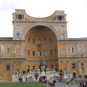 Innenhof Vatikanische Museen