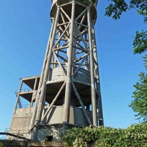 Ruinen Energiewerk Wasserturm