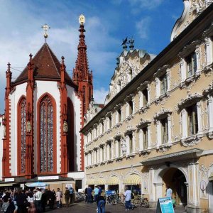 FT2011 Wrzburg Falkenhaus mit Marienkapelle