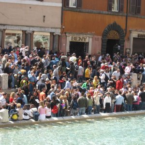 Rush-hour - Fontana di Trevi