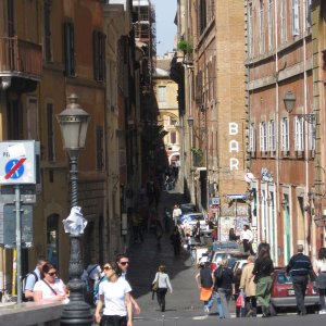 Blick von der Ponte Sisto