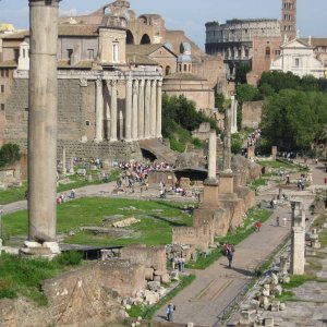 Blick auf das Forum Romanum