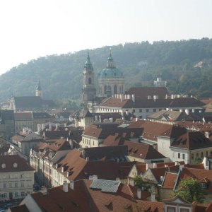 Prag Blick auf die Kleinseite mit St. Nikolaus