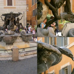 Piazza Mattei - Fontana delle Tartarughe (Schildkrtenbrunnen)