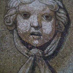 Mosaik in der Kuppel vom Petersdom