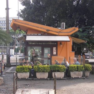 Kiosk an der Porta S. Paolo
