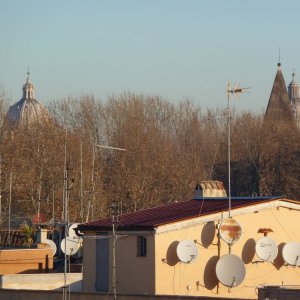 Blick von der Terrasse des San Francesco in Trastevere