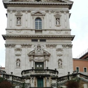 Fassade von Santi Domenico e Sisto