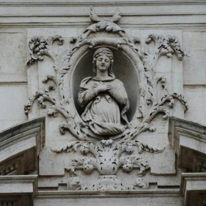 Santi Domenico e Sisto Fassadendetail