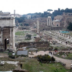 Musei Capitolini: Blick auf das Forum Romanum