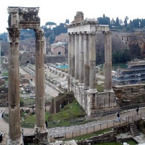 Musei Capitolini: Blick auf das Forum Romanum