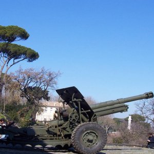 Am Gianicolo: Kanone