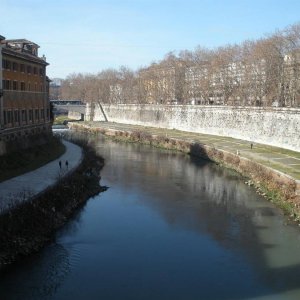 Blick vom Ponte Fabricio