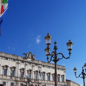 Quirinal mit Sonderausstellung "150 Jahre Italien"