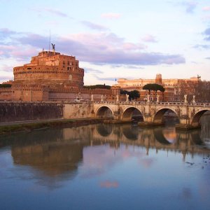 Abend am Tiber