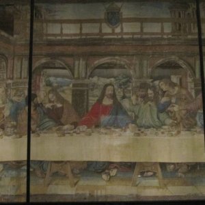 Wandteppich in der Vatikanischen Pinakothek