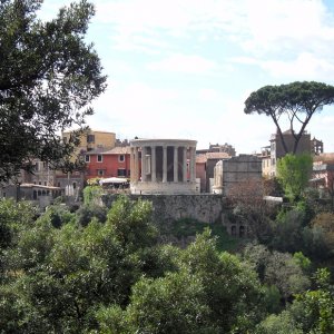 Villa Gregoriana - Tempel der Vesta bzw. Sybille und Tiburtus