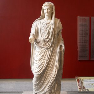 Palazzo Massimo - Statue des Kaisers Augustus