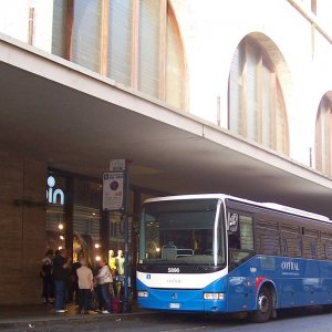 PNV an Termini, COTRAL-Bus von/nach FCO