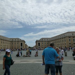 Angelus-Gebet auf dem Petersplatz