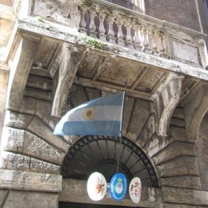 Via del Banco di S. Spirito, Argent. Botschaft