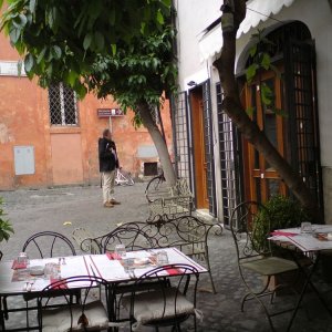 Bltenpracht in Trastevere