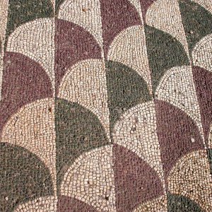 Fubodenmosaik in den Caracalla-Thermen