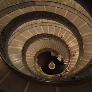 Vatikanische Museen Treppe
