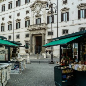 Blick auf Palazzo Borghese