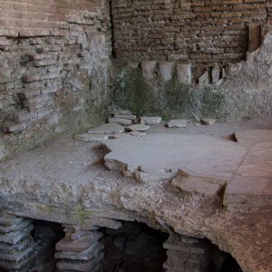 Ostia Antica Thermenheizung Neptunthermen