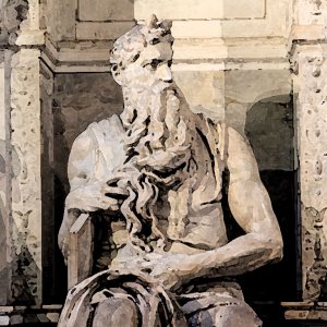 Moses San Pietro in Vincoli