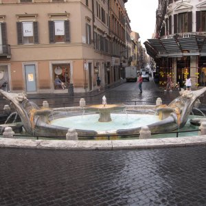 Barcaccia-Brunnen