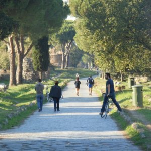 Auf der Via Appia