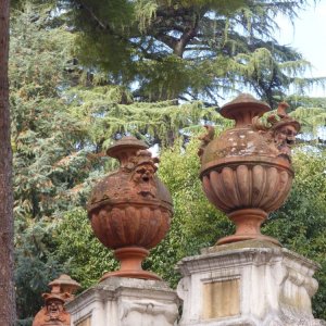 Garten des palazzo Corsi