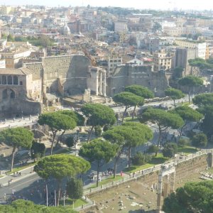 Blick vom Vittoriano