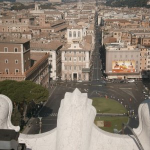 Blick vom Vittoriano