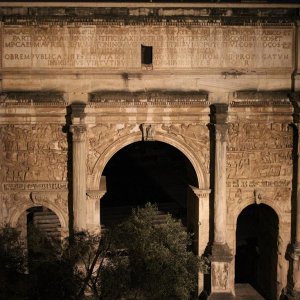 Forum Romanum Nachts