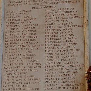 Memoria Fosse Ardeatine, Via Banco del S. Spirito, 25